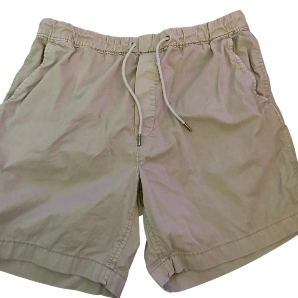 American Eagle Men’s Large  Classic  Flex Khaki  Shorts Drawstring Waist